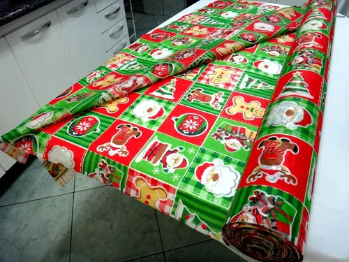 Painel TNT Natal Ho Ho Ho Papai Noel Sino 1,40x1,03m - 01 un