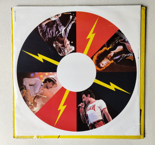 Queen Flash Gordon Ost Lp Usa 1980 Ex/ex Insert Foto Sticker (Usado)