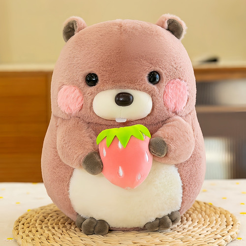 2 Peças De Brinquedos Infantis Fofos Com Boneca Marmota Maci