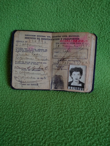 Antiguo Documento Identidad