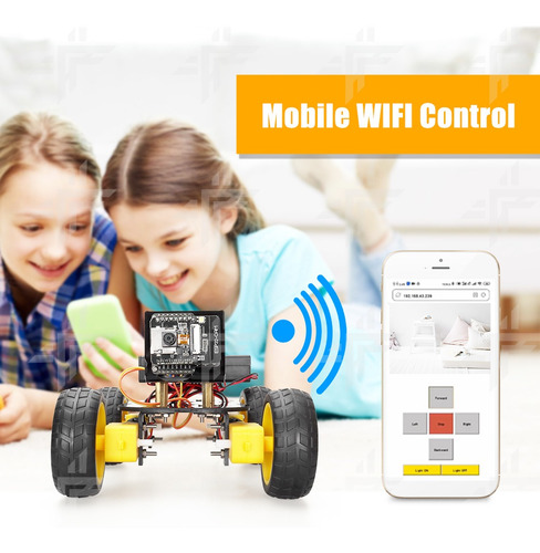 Kit Wifi Esp32 Para Coche Robot Inteligente 4wd