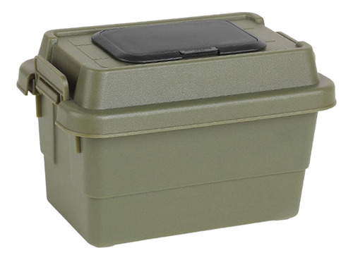 Mini Caja De Almacenamiento Al Aire Libre 1.1l Verde
