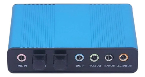 Bake Tarjeta De Sonido Externa Usb 5.1 Sonido Envolvente