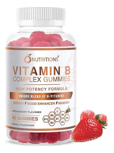 Nutritions Vitamin B Complex Vegan Gummies ,