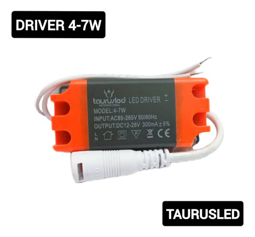 Driver 4-7 W Taurusled Somos Tienda Física 