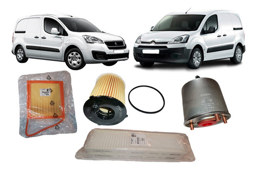 Filtros Peugeot Partner Citroen Berlingo 1.6 2012 Al 2020