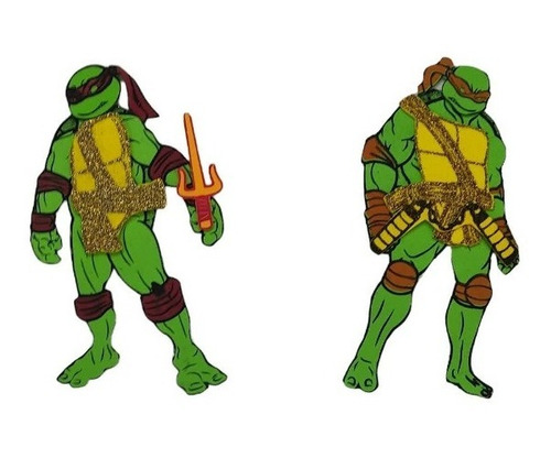 Tortuga Ninja En Fomi Foami Fomy Tortuga Ninja Dulcer Oferta (Usado)
