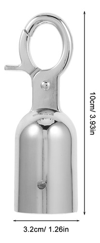 2 Unidades, Tapón De Cuerda Para Terraza, Acero Inoxidable,