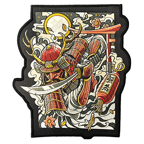 Parche Ronin Oni Bushi - Parche Táctico De Mochila Sam...