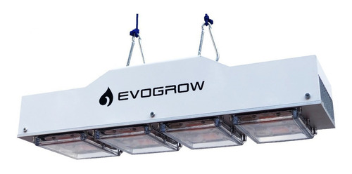 Panel Led Cultivo 400w Reales Cob Indoor, Full Spectrum Carcasa Blanco