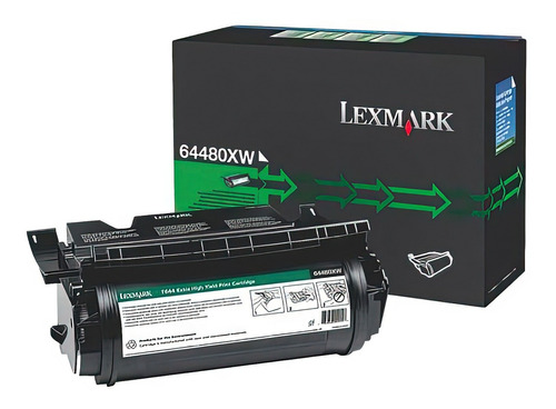 Cartucho Toner 64480xw Lexmark Original 32,000 Paginas T644