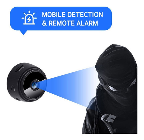 Mini Cámara Seguridad Camara De Vigilancia Camara Foco