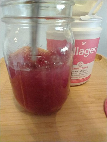 Sr, Polvo Para Bebida Sabor Yuzu De Sandia, Colágeno Marino