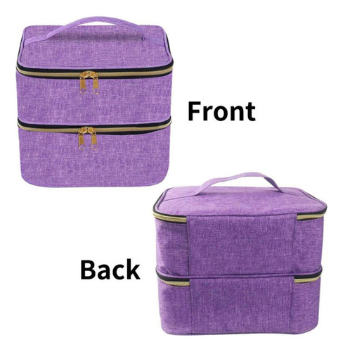 Estuche Portátil Para Esmalte De Uñas, Soporte De Doble M