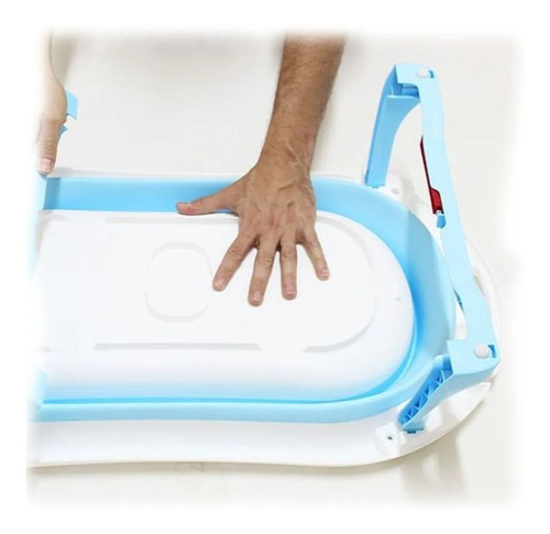 Imagen 8 de 10 de Bañera Para Bebe Plegable Mega Baby Creciendo Importador