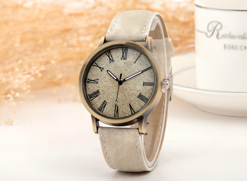 Mayoreo De 6 Relojes Hombre Mujer Sport Análogo Correa Bisel Fondo