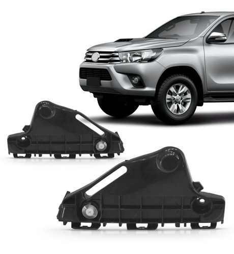 Suporte Guia Parachoque Dianteiro Hilux 15 A 18 Cab Simples