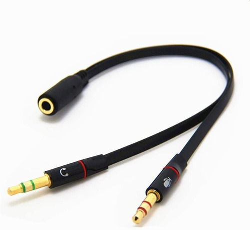 Adaptador Auricular Microfono A Manos Libres Spica 3.5mm Emn