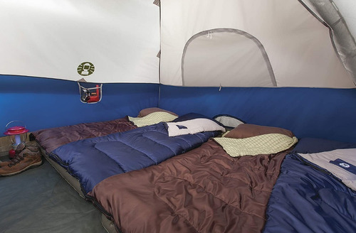 Imagen 5 de 8 de Carpa Coleman Sundome Navy Cúpula Para 3 Personas