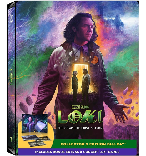 Blu-ray Loki Season 1 / Temporada 1 / Steelbook