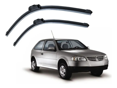 2 Plumas Limpiaparabrisas Brx Vw Pointer 2006-2009