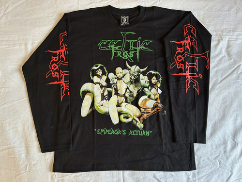 Polo Manga Larga Celtic Frost - Emperor's ( L ) Thrash Metal