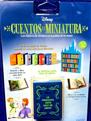 La Princesita Sofia Hace Un Amigo, De Disney. Infantil Y Juvenil, Vol. 1/2/3. Editorial Salvat, Tapa Dura, Edición De Lujo En Español, 2025