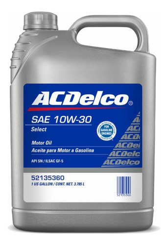 Aceite 10w30 Sp Galon Acdelco