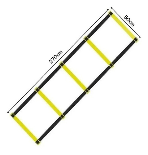 Imagen 2 de 9 de Escalera Entrenamiento 6 Escalones Coordinacion Calidad Pvc