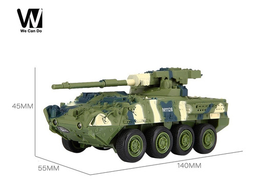 Tanque De Guerra A Control Remoto De Juguete 8021