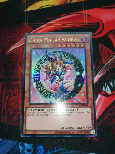 Chica Maga Oscura Español Yu-gi-oh! Original Konami