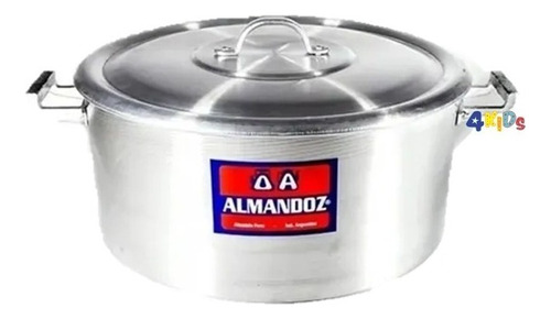 Cacerola Gastronómica Nº22 Aluminio Almandoz Reforzado