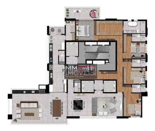 Imagem 3 de 19 de Apartamento Com 5 Dormitórios À Venda, 337 M² Por R$ 6.000.000,00 - Tatuapé - São Paulo/sp - Ap1440