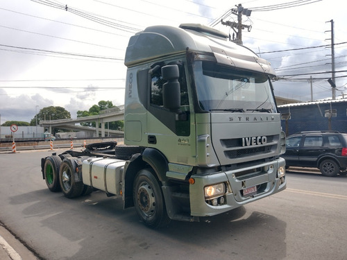 Imagem 13 de 15 de Iveco Stralis 400 6x2 Teto Alto Automático 2013