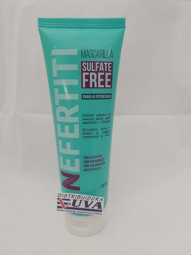 Tratamiento Sulfate Free Para Cabello Dañado Nefertiti