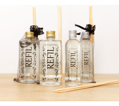 Refil Óleo Difusor De Aromas Dani Fernandes 250ml Vanilla