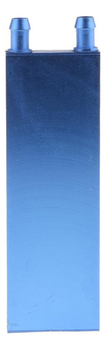 Bloques De Enfriamiento De Agua De Aluminio De 2 Piezas Para