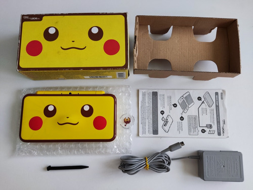 Nintendo New 2ds Xl Edicion Especial Pikachu (usa) En Caja
