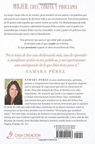 Declaraciones De Vida Para La Mujer - Samara Perez