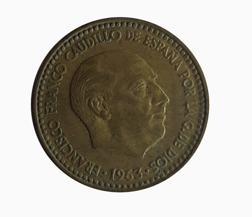 Moneda Española 1963 1 Peseta