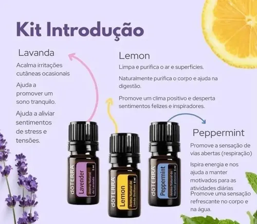 Kit De Apresentação Óleos Essenciais Doterra | MercadoLivre