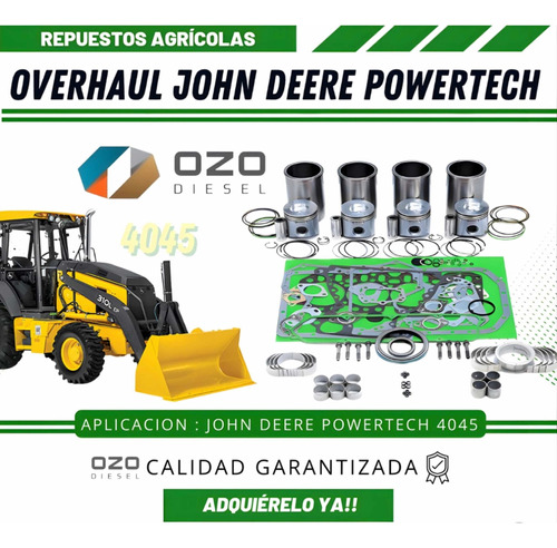 Kit De Reparación Motor John Deere 4045 Powertech