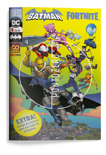 Imagem 1 de 1 de Livro Batman/fortnite N.1 (de 6)