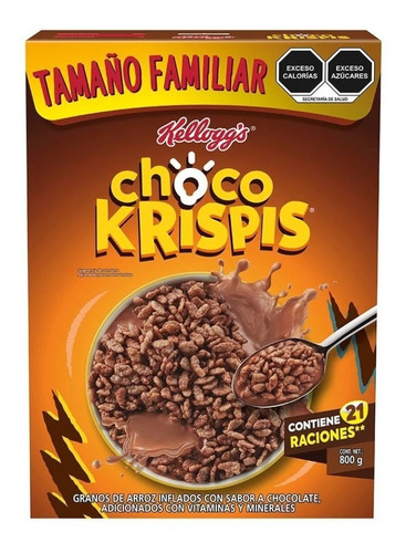 Cereal Kellogg's Choco Krispis Sabor A Chocolate 800 G