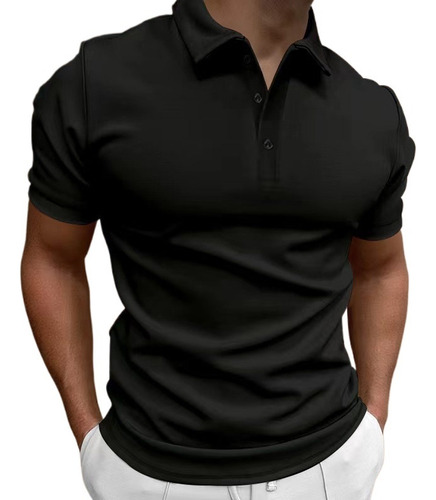 Camiseta Polo De Verano For Hombre, Camiseta De Solapa De