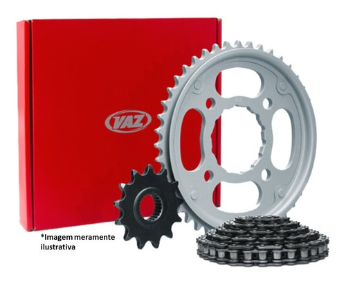 Kit Relação Transmissão Honda Titan 150 / Fan 150 Vaz Xtreme