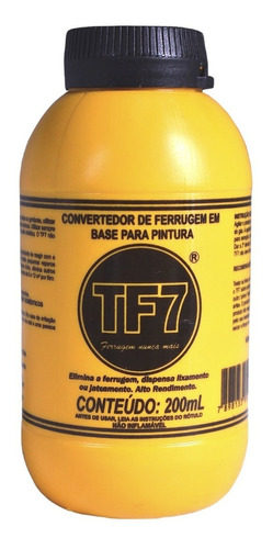 Convertedor Ferrugem 200ml Tf7