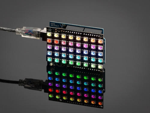 Imagen 4 de 6 de Adafruit Arduino Neopixel Shield, 40 Rgb Led Pixel Matrix