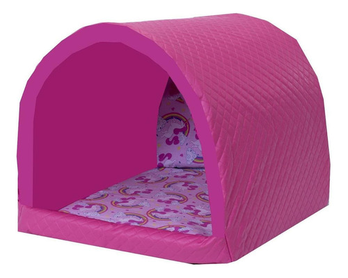 Cama Pet Iglu Unicolors Rosa