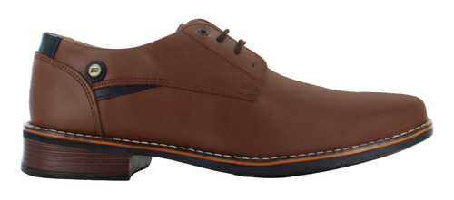 Epidemia Zapato Choclo Vestir Casual Camel Piel Hombre 81997